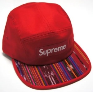 未使用 Supreme Guatemala Camp Cap 2013SS Box Logo シュプリーム グアテマラ キャンプ キャップ ボックスロゴ red 赤