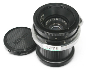 #G1270■コンタックスⅠ-Ⅲ用/JUPITER-12 35mm F2.8(Biogonコピー品)■