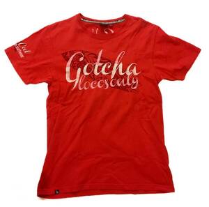 ガッチャ　GOTCHA 半袖 Tシャツ 半袖Tシャツ レッド　Lサイズ