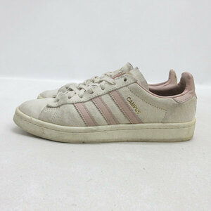 H■【22.5cm】アディダス/adidas B22463 CAMPUS DESERT キャンパス デザート スエードスニーカー/灰色系/LADIES■46【中古】