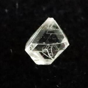 天然 ダイヤモンド ソーヤブル結晶 八面体 成長丘 0.094ct 【榎本通商56737】