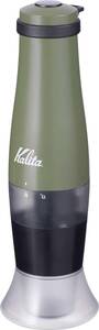 【中古】Kalita (カリタ) コーヒーミル 手挽き 電池式 コーヒーグラインダー アーミーグリーン スローG15 #43037