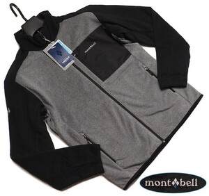 新品正規 mont-bell モンベル 海外限定 Humphrey リバーシブル フリース/リップストップブルゾン 105(XL)ブラック(BLACK) WMJF252