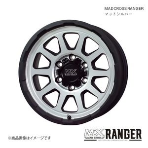 マッドクロス レンジャー 17インチ 5穴 5H 114.3 7.0J INSET45 レヴォーグ ホイール 1本 マットシルバー MADCROSS RANGER