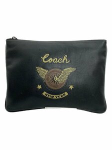 COACH◆コーチ/バッグ/レザー/ブラック/F40711