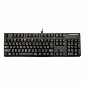 SteelSeries Red switches採用ゲーミングキーボード 6Gv2 Red Switch Japanese 64263