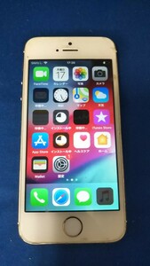 AG713 au iPhone 5s A1453 NE340J/A 64GB apple スマートフォン 簡易動作確認＆簡易清掃＆初期化OK 判定〇 送料無料 