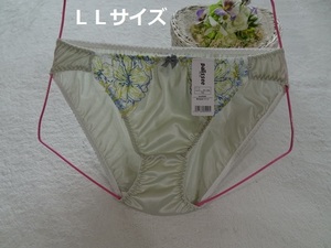 C094★★【最終品】ラブリー（*^_^*）お洒落♪ショーツ(ライトグレー)LL