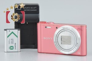 【中古】SONY ソニー Cyber-shot DSC-WX350 ピンク コンパクトデジタルカメラ