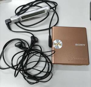 SONY　ソニー　MD　WALKMAN　ウォークマン　MZ-E730　付属品画像の通り　オーディオ　プレーヤー　箱付　通電のみ確認済　中古　現状品