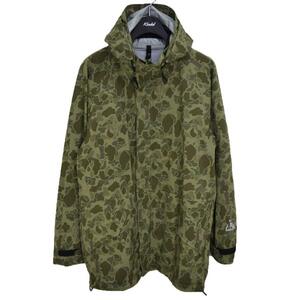 ヒステリックグラマー HYSTERIC GLAMOUR シェルフーデッドCOジャケット ハンターカモ 0253AC02 カーキ サイズ：L 商品番号:8066000240756