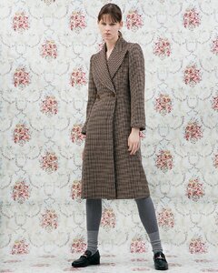 美品 Vivienne Westwoodヴィヴィアンウエストウッド ガンクラブ　チェックAライン　コート02