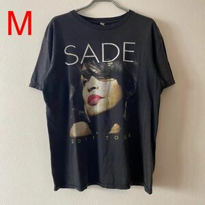 大人気 古着 Y2K 00s SADE 2011 Tour Tee M Black Soldier Of Love シャーデー Tシャツ ラップT バンドT Rap Band Rock Movie ヴィンテージ