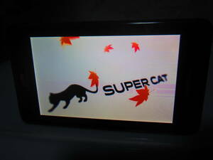  最新データ　ユピテル スーパーキャット レーダー探知機 SUPER CAT GWR101sd 中古品