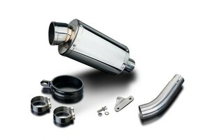 DELKEVIC スリップオンステンレスオーバルマフラー★TRIUMPH SPRINT ST 955i 1998-2005 225mm KIT25AJ