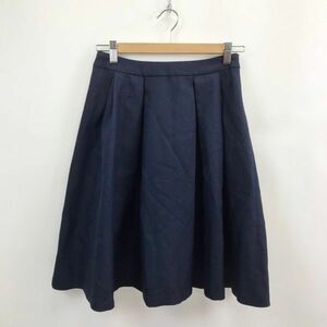 index/インデックス スカート 膝丈スカート ネイビー サイズＭ