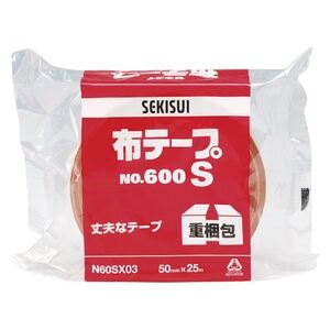 積水化学 お買得布テープ 600S 50X25 600S 50X25 00021362