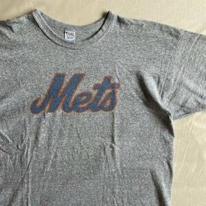 80s Champion New York Mets 染み込み XL Tシャツ 88 12 トリコタグ USA製 ビンテージ MLB プリント チャンピオン