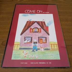 文具店在庫品☆イカリボシ【COME ON MY HOUSE】ハードカードケース(a)☆