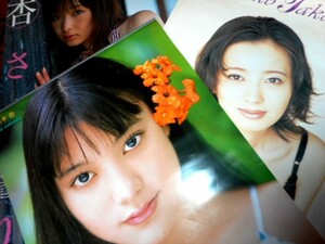 鈴木杏2002年カレンダー／高橋由美子1999年カレンダー／杏さゆりサイン入り2004年カレンダー3点とも73x51㎝7枚綴り（表紙含む）RM51