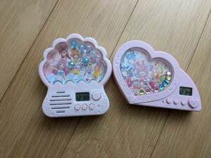 デリシャスパーティプリキュア　トロピカルージュプリキュア　目覚まし時計　たのしい幼稚園