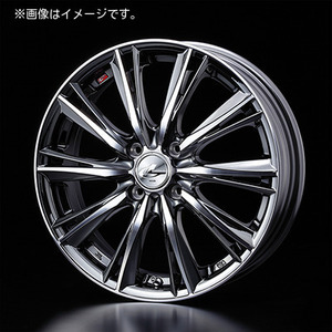 【個人宅発送可能】ウエッズ Weds 16X6.0J +42 4H PCD100 BMCMC ホイール 1本 LEONIS WX レオニス・ダブルエックス (33874)