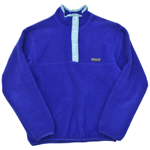 80s usa vintage patagonia パタゴニア スナップT フリース 三角タグ アメリカ製 size.キッズ10