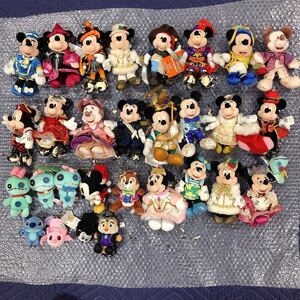 大量　まとめ売り　ディズニー　ぬいぐるみバッジ ぬいば　ミッキー　ミニー　スティッチ　 Disney ※ジャンク品