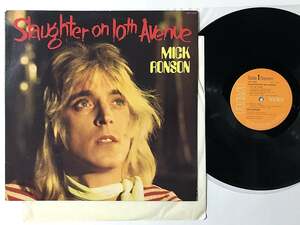 UKイギリス盤LP■Mick Ronson■Slaughter On 10th Avenue■RCA Victor Ziggy Stardust & The Spiders From Mars ステレオ【試聴できます】