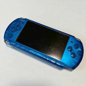 SONY playStation Portable PSP-3000 ブルー プレイステーションポータブル 本体のみ 