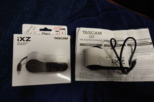 TASCAM　iXZ　MIC & GUITAR INTERFACE