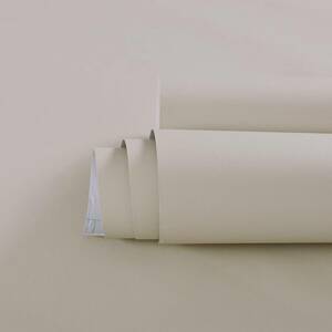 ミルクティーカラー 60cm×10m [Haimin]壁紙シール おしゃれ つや消しリメイクシート はがせる 壁紙 模様替え 壁が