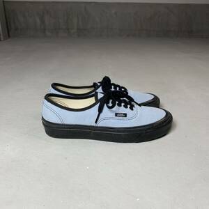 VANS authentic 44 dx 24.5 ライトブルー 水色 BLUE オーセンティック 44dx Anaheim アナハイム VAULT ボルト バンズ ブルー BLACK