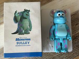 ★400%のみ★MONSTERS INC SULLEY ベアブリック/BE@RBRICK(メディコムトイ・フィギュア・サリー・ディズニー/Disney・ピクサー/PIXAR)