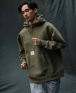 WTAPS × CHAMPION　202HBCHD-CSM04S / BLANK HOODED / OLIVE DRAB ダブルタップス × チャンピオン 2021年 第１弾 