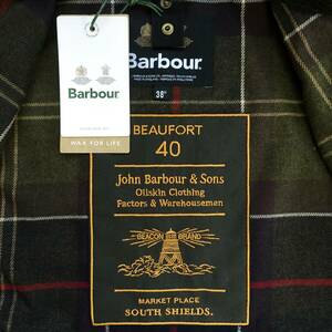 Barbour 40th Anniversary Beaufort/40周年限定モデル ビューフォート Sage size38