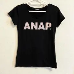 平成レトロ ANAP アナップ ロゴ入りTシャツ