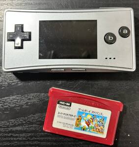 1円〜 GameBoy micro 通電確認済 ソフトおまけ 