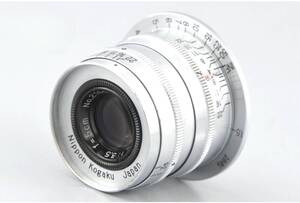 美品☆Nikon ニコン NIKKOR-Q・C 50mm 5cm F3.5 Lマウント L39 Nippon Kogaku Japan ##9087