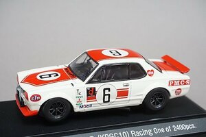 EBBRO エブロ 1/43 NISSAN 日産 スカイライン GT-R KPGC10 レーシング 1972 #6 43241