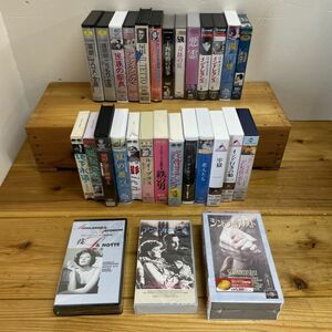 Y118【未開封含む】 洋画 他 まとめ VHSテープ ■シンドラーのリスト ■楽劇 サロメ 全曲 ■グレタ・ガルボ 他