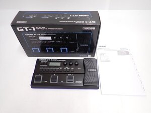 美品 BOSS GT-1 ボス ギター・エフェクト・プロセッサー ギター用 マルチエフェクター 元箱/説明書付 ★ 70D1E-2