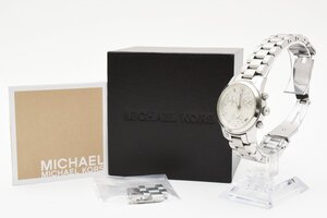 箱付き マイケルコース MK-5428 クロノグラフ デイト クォーツ レディース 腕時計 MICHAEL KORS