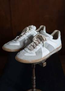 Maison Martin Margiela メゾンマルタンマルジェラ REPRICA ジャーマントレーナー スニーカー 40 中古