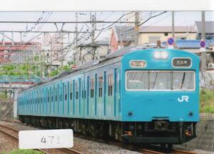 【鉄道写真100円均一】[471]JR西日本 103系 阪和線 2006年5月頃撮影、鉄道ファンの方へ、お子様へ
