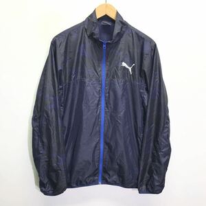 さまざまなスポーツシーンに◎【PUMA】プーマ ウィンドブレーカー アウター ナイロンジャケット ピステ サッカー ネイビー XL /Y14368ii