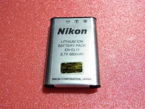 【即決】 ニコン NIKON 【純正品】 バッテリー　EN-EL11　　動作品 