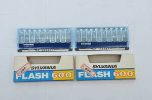 新品未使用品 ★　SYLVANIA FLASH600 シルバニア フラッシュ600　2個 20発★