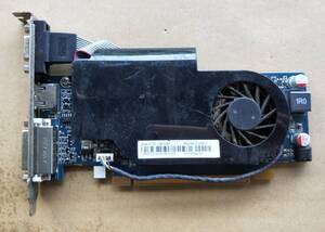 【中古パーツ】NVIDIA GeForce GT 320 グラフィックボード/ビデオカード PCI-E VGA/HDMI/DVI■K688-1