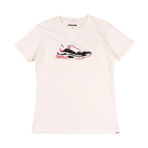 EASY SLIP ON（イージースリッポン） Uネック半袖Tシャツ ESLIPONW1016 ホワイト M 【S30674】 uts2410